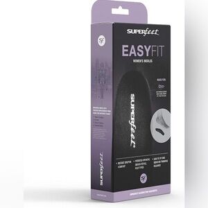 Set of 2! Superfeet Women's Casual Easyfit Size C Insoles Flat or Boots with 1"